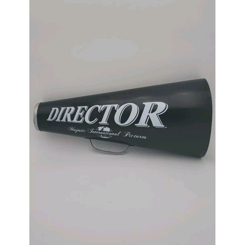 2008 INTERCONTINETAL ART OLD FASHION DIRECTORS‎ MEGAPHONE MOVIE ROOM WALL DECOR